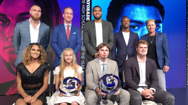 JT Daniels, Katelyn Tuohy take top honors at Gatorade National Awards. Current USC and former Mater Dei quarterback edges Montverde Academy basketball star R.J. Barrett for top boys award; Tuohy finishes off amazing sophomore year.