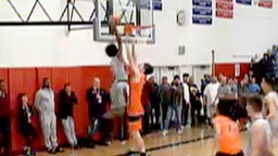 #1 team's P.J. Fuller with tomahawk slam