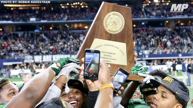 Highlights from the 6A-D2 UIL State Championship game between No. 3 DeSoto vs. No. 16 Cibolo Steele.

DeSoto won its first state championship with a 38-29 victory.
