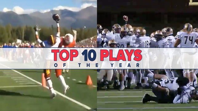 Steve Montoya and Chris Stonebraker break down the top 10 plays of the year.