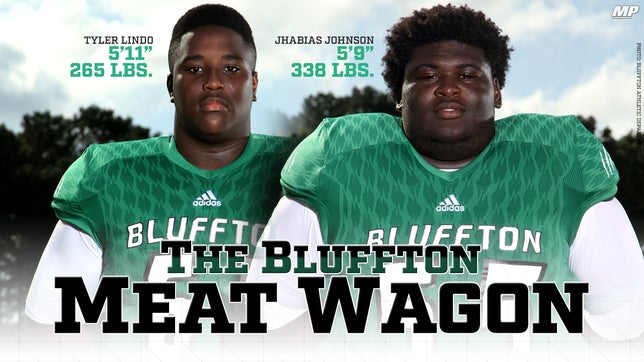 Meet the Meat Wagon. The largest backfield in America.