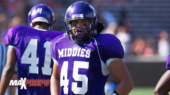 The Chicago Cubs' Kyle Schwarber was a second team all-state selection from Ohio during his senior season at Middletown (OH) high school.