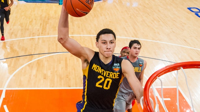 High school basketball highlights of LSU's Ben Simmons while he was at Montverde Academy.