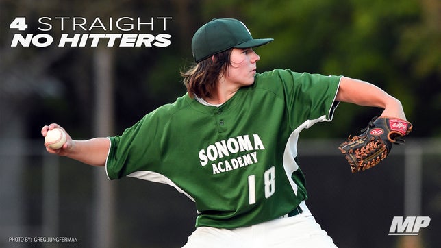 Dylan De La Montanya and The Sonoma Academy (CA) Coyotes.