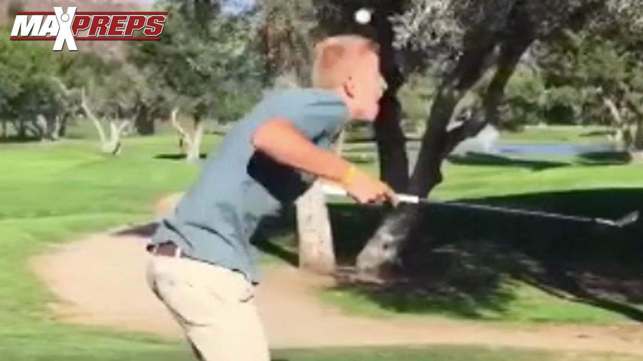 "Dude Perfect" type of Golf Shot