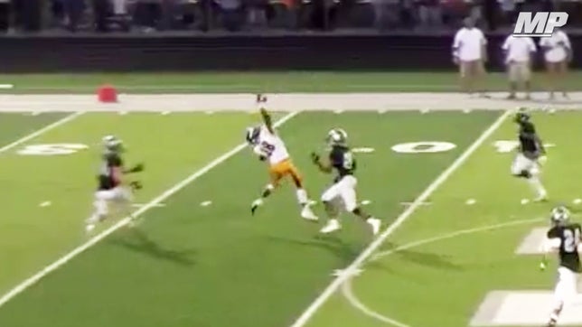 River Valley's (OH) Michael Blevins pulls off one of the best catches of the season with this one-handed grab.
