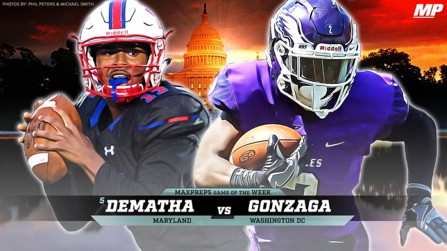 A battle in the WCAC leads this week's top 10 games of the week between No. 5 DeMatha (MD) and Gonzaga (DC).