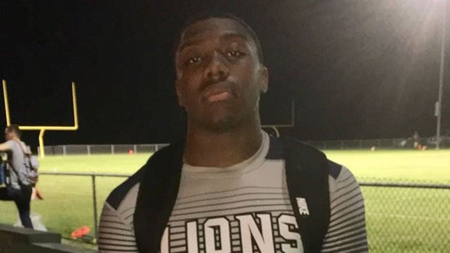 Foundation Academy's (FL) Warren Sapp II, son of NFL Hall of Fame defensive tackle Warren Sapp Sr., ranks second in the country with 12.5 sacks as of September 18th.