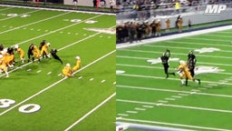 No. 1 team blocks FG and gets INT on same play