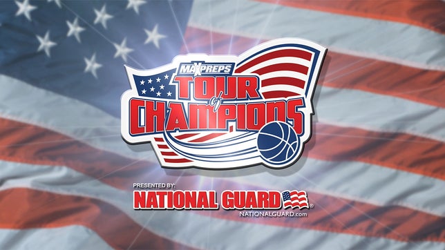 Congratulations, your school has been selected to the 2017-18 MaxPreps Basketball Tour of Champions presented by the Army National Guard. MaxPreps and the Army National Guard will be at your campus to present your basketball team with the prestigious Army National Guard National Rankings Trophy. Congratulations on a fantastic season!