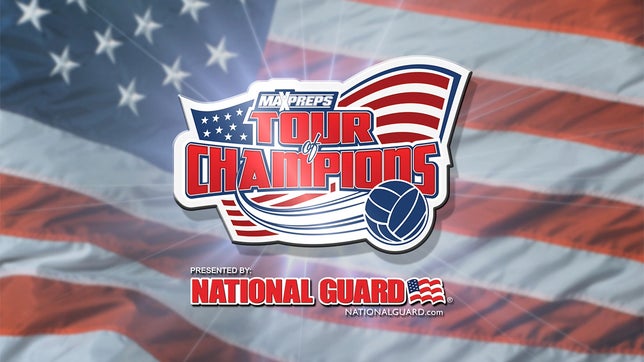 Congratulations, your school has been selected to the 2017-18 MaxPreps Volleyball Tour of Champions presented by the Army National Guard. MaxPreps and the Army National Guard will be at your campus to present your Volleyball team with the prestigious Army National Guard National Rankings Trophy. Congratulations on a fantastic season!