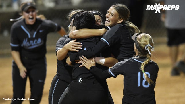 May 28, 2019: They're back. The Norco (Calif.) softball team returned to the top of the MaxPreps Top 25 national softball rankings after former No. 1, Lakewood Ranch (Bradenton, Fla.), lost on its final day of the 2019 season.