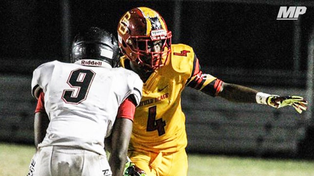 The top 5 plays from Deerfield Beach's (FL) 5-star wide receiver Jerry Jeudy.