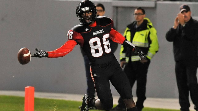 Corona Centennial's (CA) four-star wide receiver Javon McKinley