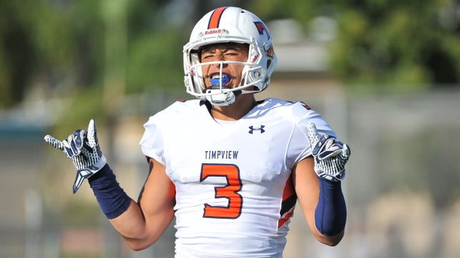 Senior highlights of Timpview's (UT) 4-star safety Chaz Ah You