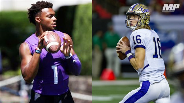 247sports Barton Simmons just dropped his new rankings for the 2018 class with Harrison's (GA) Justin Fields overtaking the No. 1 overall spot.