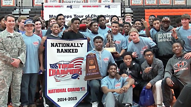 TOC 2014-15 The MaxPreps Tour of Champions presented by the Army National Guard, stopped at Hoover (AL) to present the football team with the prestigious Army National Guard National Rankings Trophy. Video by: Trey Miller