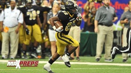 Sihiem King (Colquitt County, GA) rushes for nearly 200 yards and 4 TD's vs. McEachern