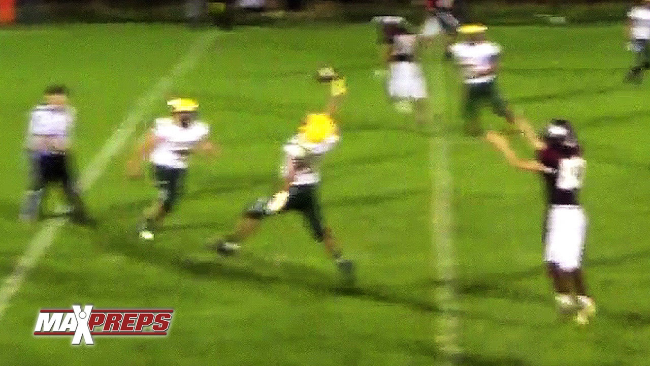 One-handed 50-yd pick 6