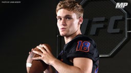 Tate Martell pulls off hailmary to end half