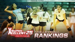 Xcellent 25 Girls Volleyball Rankings Presented by The Army National Guard