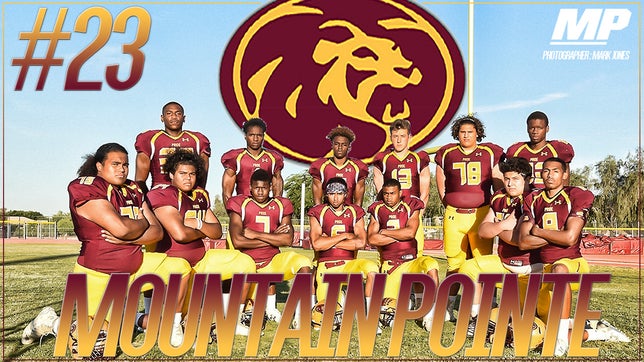 View images by photographer Mark Jones from preseason photo shoot with Mountain Pointe (Ariz.).