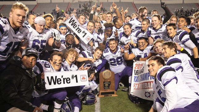 The top teams in the running for the MaxPreps Cup for Fall 2015-16.