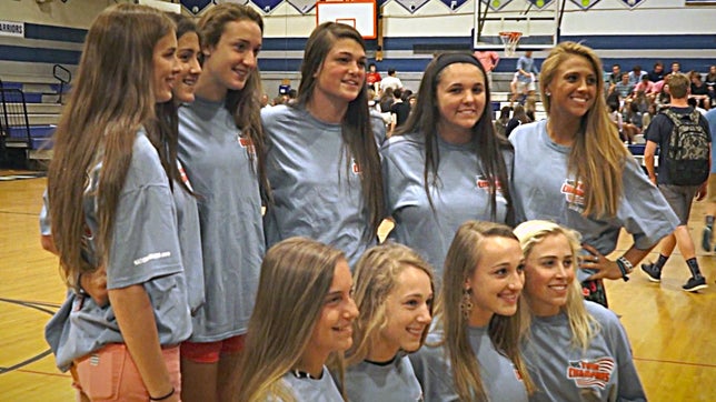 TOC 2014-15 The MaxPreps Tour of Champions presented by the Army National Guard, stopped at Manasquan (NJ) to present the girls basketball team with the prestigious Army National Guard National Rankings Trophy. Video by: Ryan DePaul