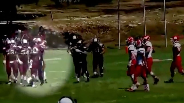 Video via K-MAC Sports, shows another assault on an official in Texas.