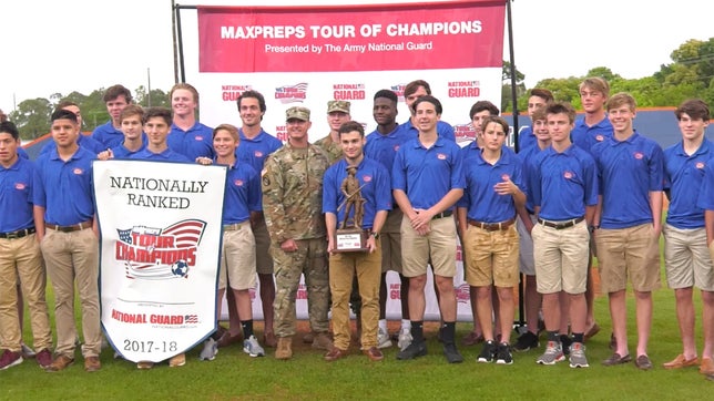 The MaxPreps Tour of Champions presented by the Army National Guard, stopped at Gulfport (MS) high school to present the boys soccer team with the prestigious Army National Guard National Rankings Trophy. Video by: Johnny Coleman
