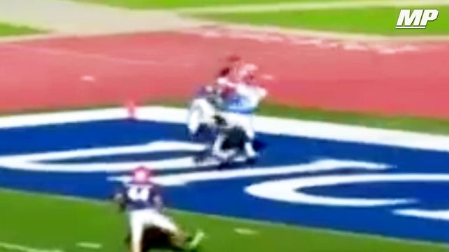 Century's (ND) Zach Sweep makes a big-time one-handed interception in the North Dakota vs. Montana All-star game.

Video Courtesy: BEK Sports