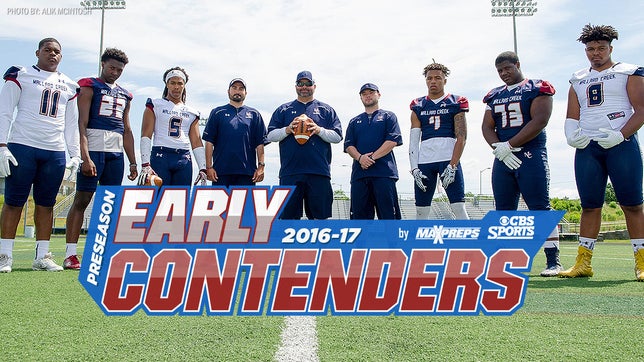 Football Early Contenders: Mallard Creek out of North Carolina is #10 overall.