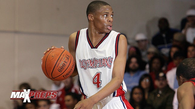 http://www.maxpreps.com/athlete/russell-westbrook/wA5U3vTpEeKZ5AAmVebBJg/default.htm

Highlights of Oklahoma City's all-star point guard Russell Westbrook back at Leuzinger high school in Lawndale, CA.