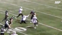 300-pounder drags defenders 30-yards after scooping up fumble