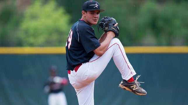 Jake Agnos struck out 21 consecutive batters in a 6-1 win against Osbourn Park, but for Battlefield and Agnos the win got overturned to a loss because Agnos exceeded the 14-inning mark pitching in a one week span.