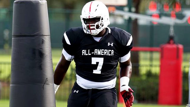 The top five plays of Greenville's (AL) five-star defensive end Marlon Davidson.