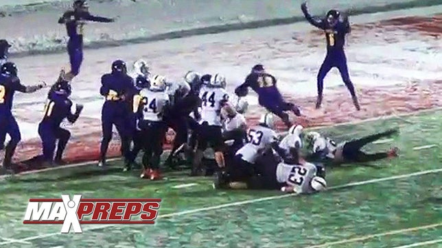 Lourdes (MN) 2pt Conv from Noah Hillman & Carter Greguson VS Pierz