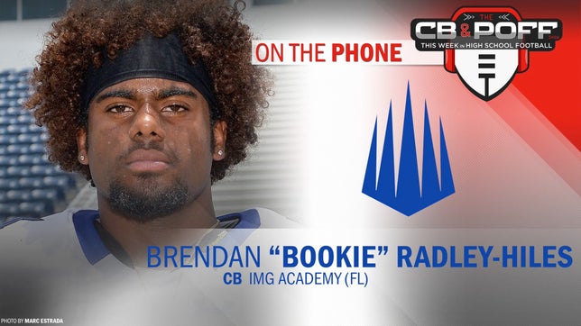 IMG Academy's (FL) 4-star cornerback Brendan Radley-Hiles joins the show to talk about the matchup against No. 12 Miami Central and much more.

Chris Brown and Zack Poff make their picks for Week 5 also.