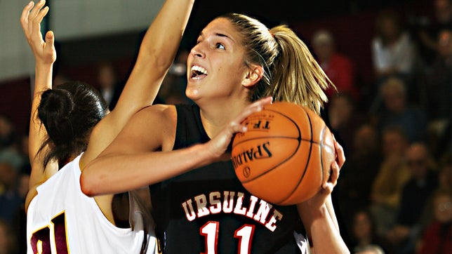 Elena Delle Donne playing in high school