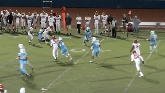 Heritage designs up wild trick play that ends up as a touchdown.