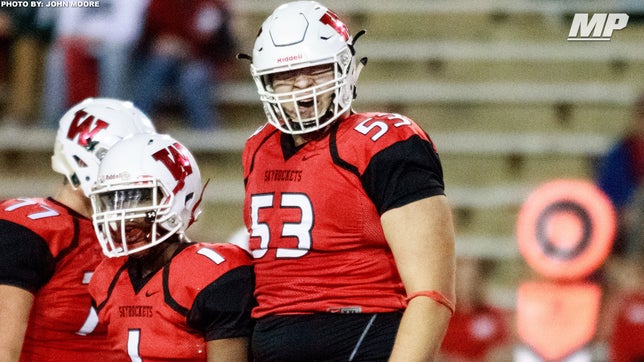 Junior highlights of Wellington's (TX) 3-star offensive tackle Trevor Roberson.