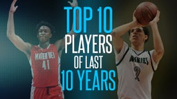 Top 10 players over the last 10 years