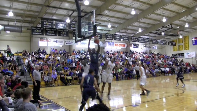 Bam Adebayo - High Point Christian Academy (NC) highlights from 2015 City of Palms Tournament