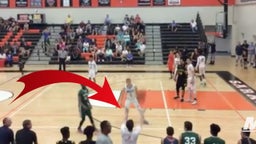 Injured player drains three from bench