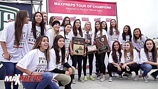 The MaxPreps Tour of Champions presented by the Army National Guard, stopped at South Hills (CA) to present the girls soccer team with the prestigious Army National Guard National Rankings Trophy. Video by: Bob MacColl