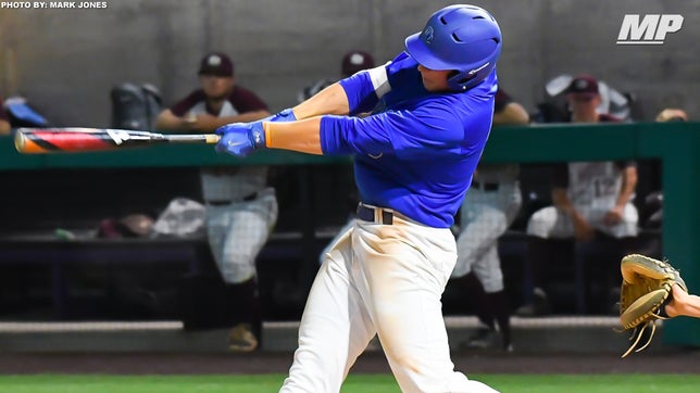 Highlights of Nolan Gorman vs. Mountain Ridge (AZ). He went 1-2 with 2 RBI and a home run.