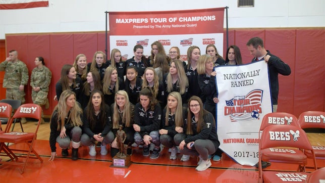 The MaxPreps Tour of Champions presented by the Army National Guard, stopped at Baker (NY) high school to present the girls soccer team with the prestigious Army National Guard National Rankings Trophy. Video by: Jake Coulter