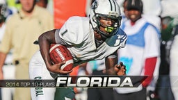 Top 10 Football Plays - Florida
