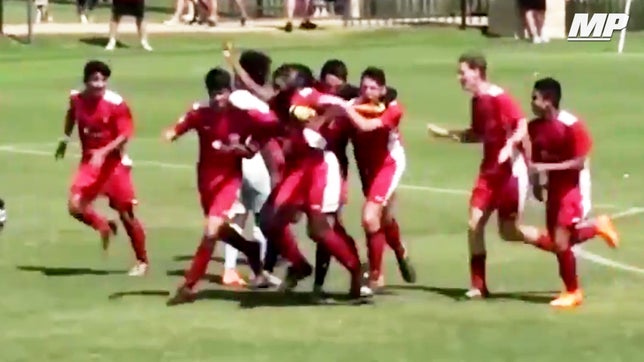 Sydney Tume of the Texas Soccer club pulls off an amazing bicycle kick.

Video Courtesy: U.S. Soccer Academy