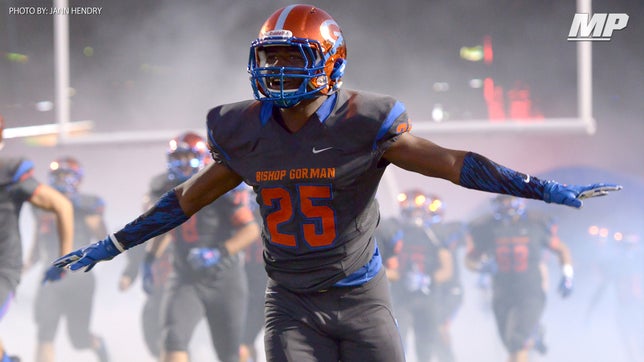 Junior highlights of Bishop Gorman's (NV) 4-star wide receiver Tyjon Lindsey.